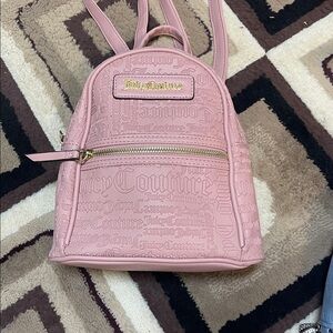 Juicy Couture Pink Backpack